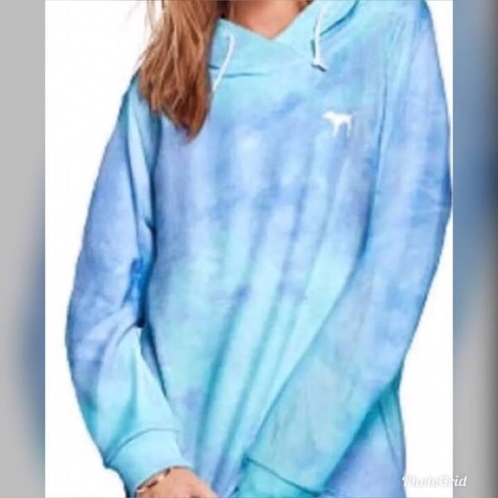 PINK VS tie dye hoodie